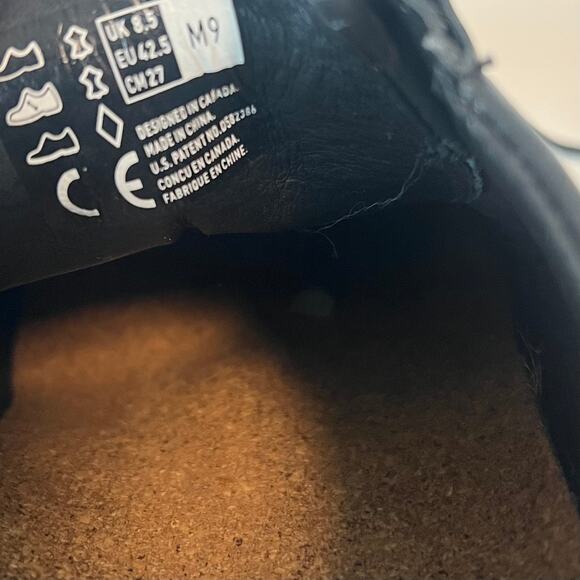 Sole District by Recork Tour Men's Black Lace Up Shoes Sz 9 - Picture 11 of 11